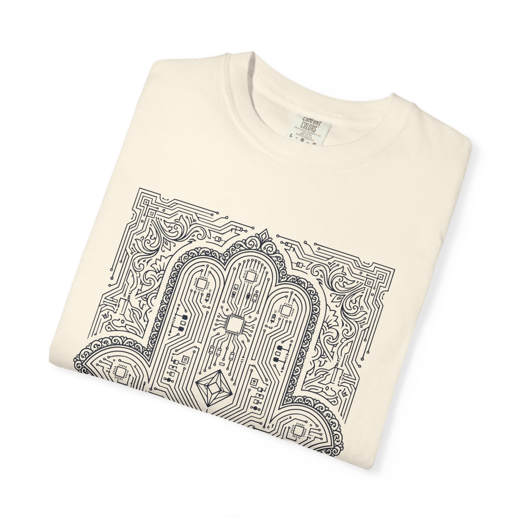 Sacred Circuit Hamsa Divine Protection Comfort Colors® Unisex T-Shirt