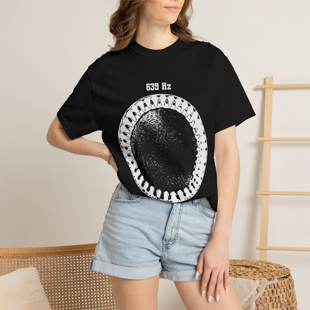 639 Hz Solfeggio Frequency Cymatics Connection Harmony Comfort Colors® Unisex T-Shirt