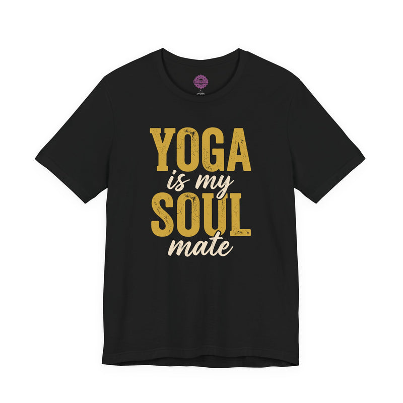 Yoga Is My Soul Mate Premium Unisex T-Shirt