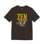 Zen AF Spiritual Humor Typography Premium Unisex T-Shirt