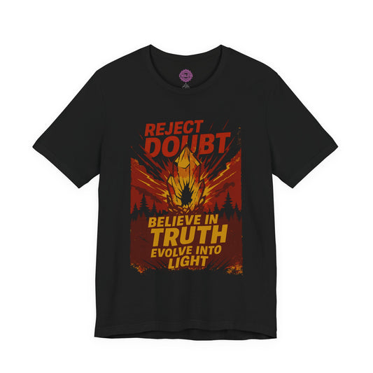 Evolve Into Light Crystal Transformation Premium Unisex T-Shirt