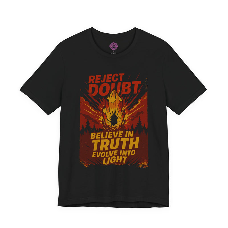 Evolve Into Light Crystal Transformation Premium Unisex T-Shirt