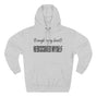 Through Every Breath Rediscover Myself Yoga Premium Unisex Hoodie