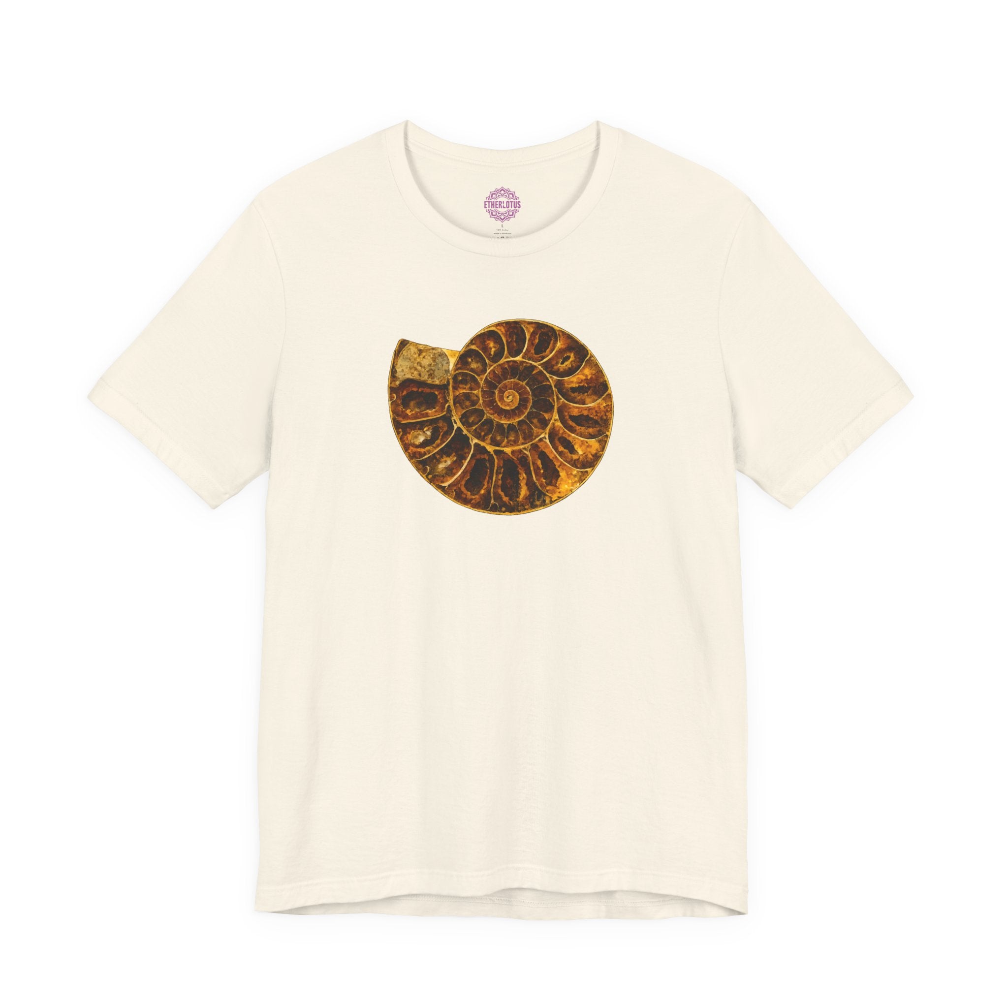 Sacred Spiral Ammonite Premium Unisex T-Shirt