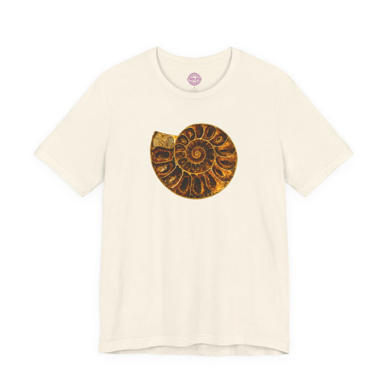 Sacred Spiral Ammonite Premium Unisex T-Shirt