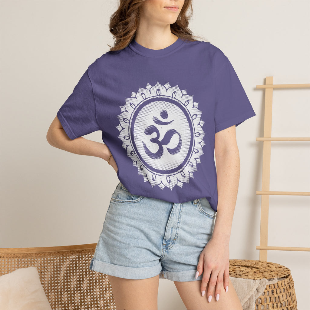 Om Sahasrara Crown Chakra Symbol Sacred Geometry Comfort Colors® Unisex T-Shirt