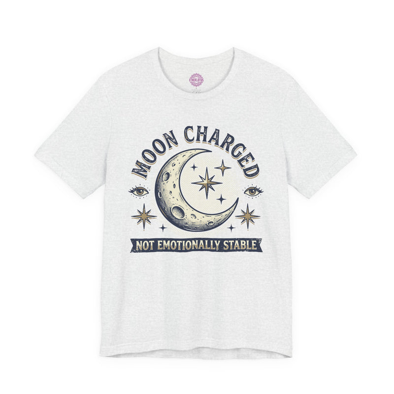 Moon Charged Celestial Premium Unisex T-Shirt