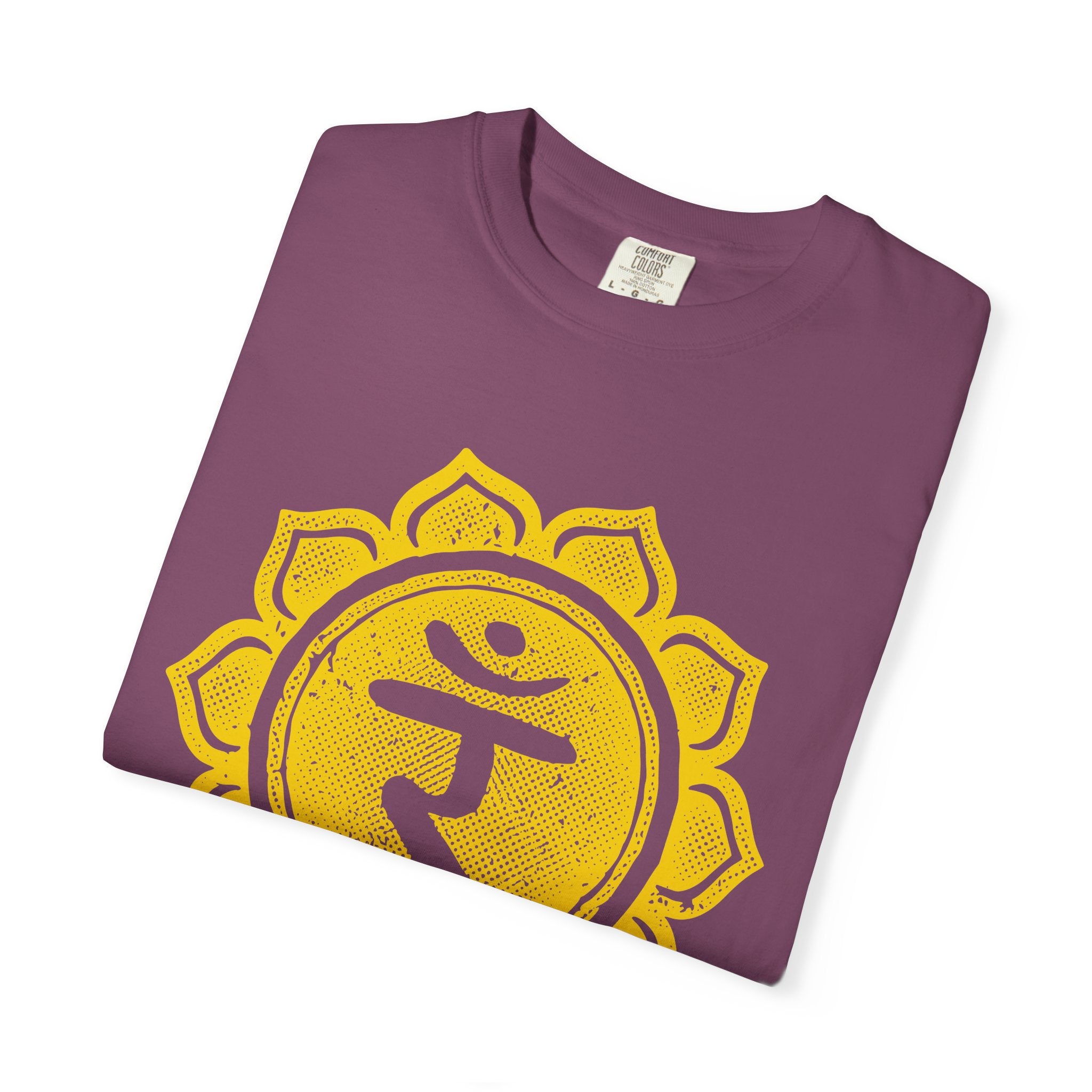 Ram Bija Manipura Solar Plexus Chakra Symbol Sacred Geometry Comfort Colors® Unisex T-Shirt
