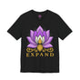 Expand Purple Lotus Crown Bloom Premium Unisex T-Shirt