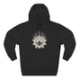 Sacred Lotus Radiant Light Aura Botanical Premium Unisex Hoodie