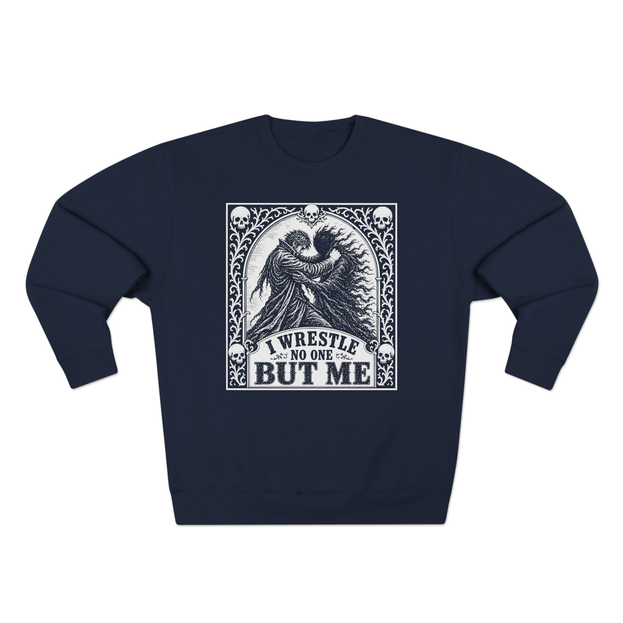 I Wrestle No One But Me Shadow Work Premium Unisex Sweatshirt