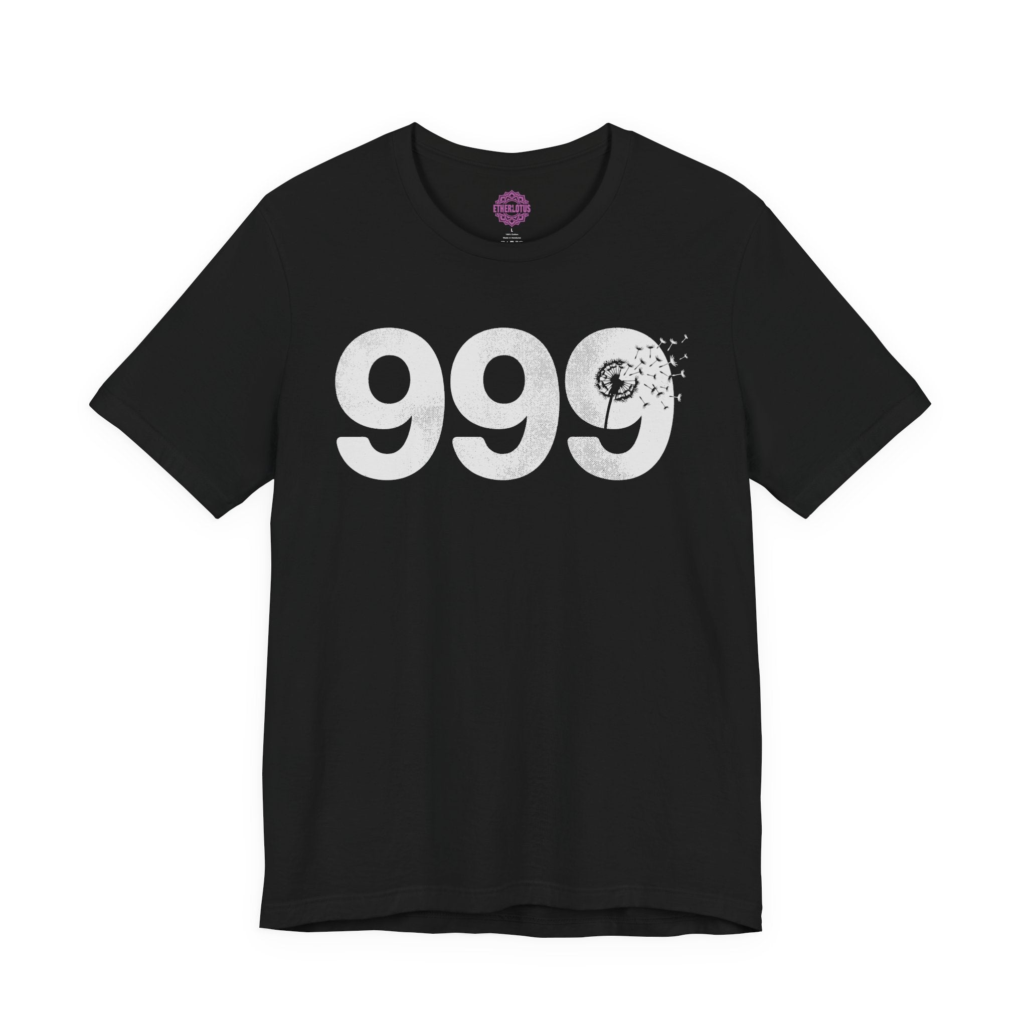 999 Angel Number Dandelion Release Premium Unisex T-Shirt