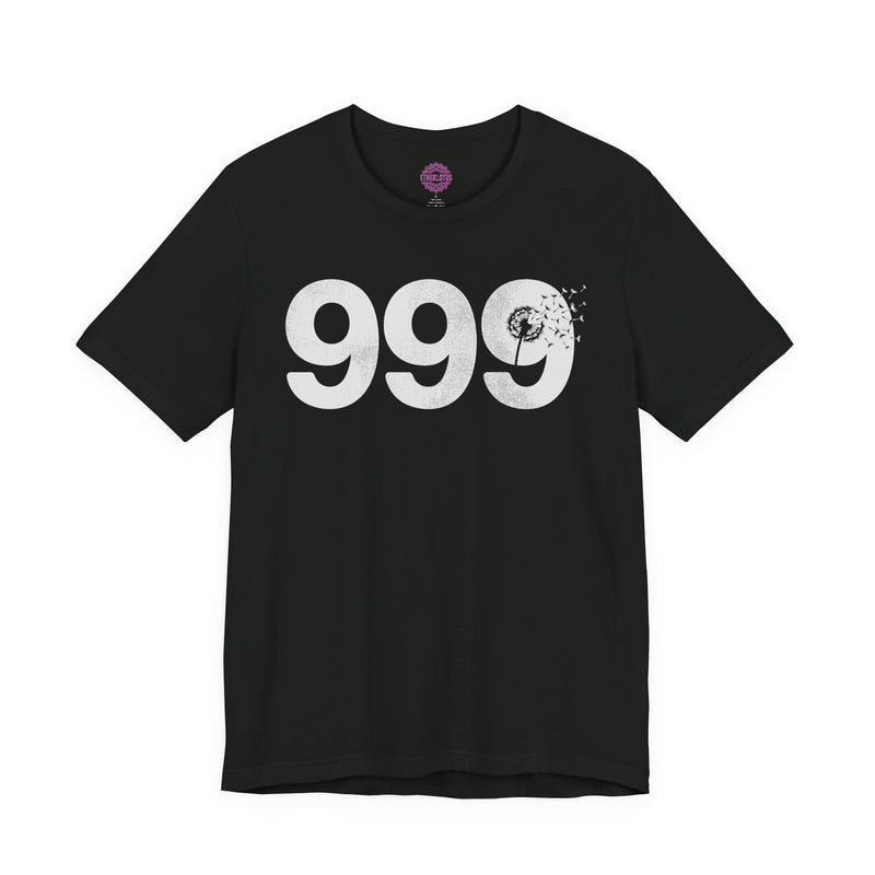 999 Angel Number Dandelion Release Premium Unisex T-Shirt