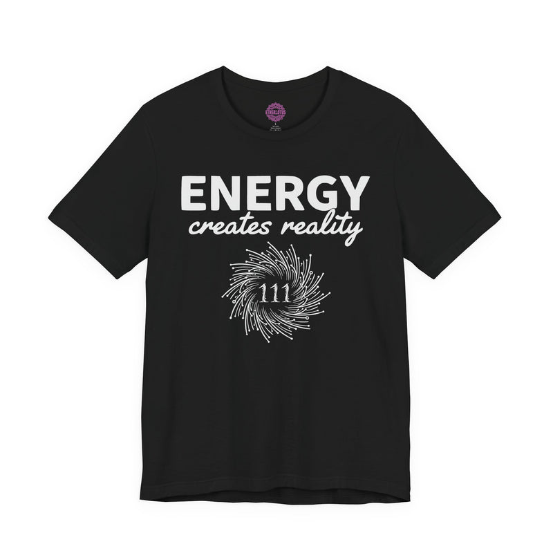 Energy Creates Reality 111 Vortex Premium Unisex T-Shirt