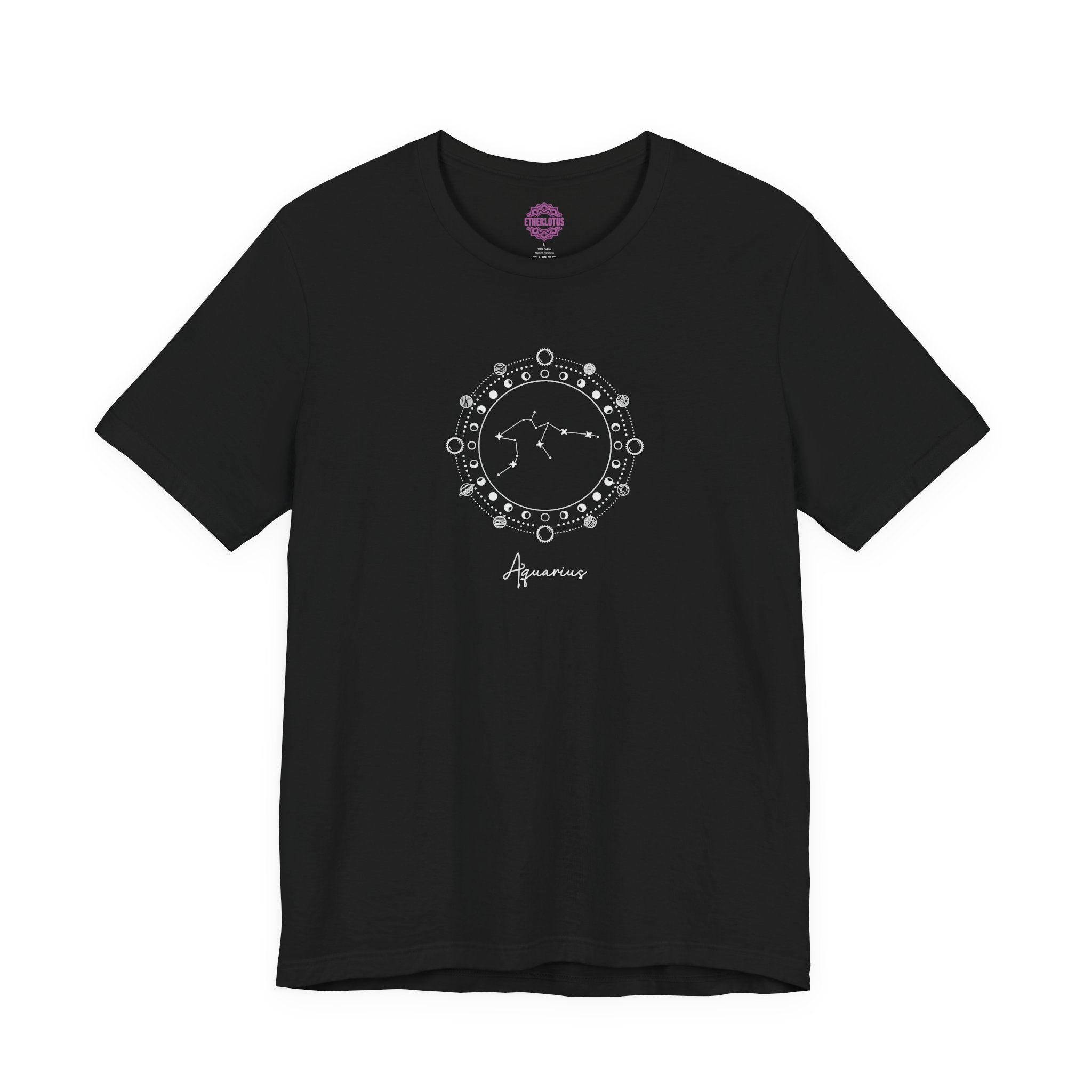 Aquarius Cosmic Constellation Premium Unisex T-Shirt