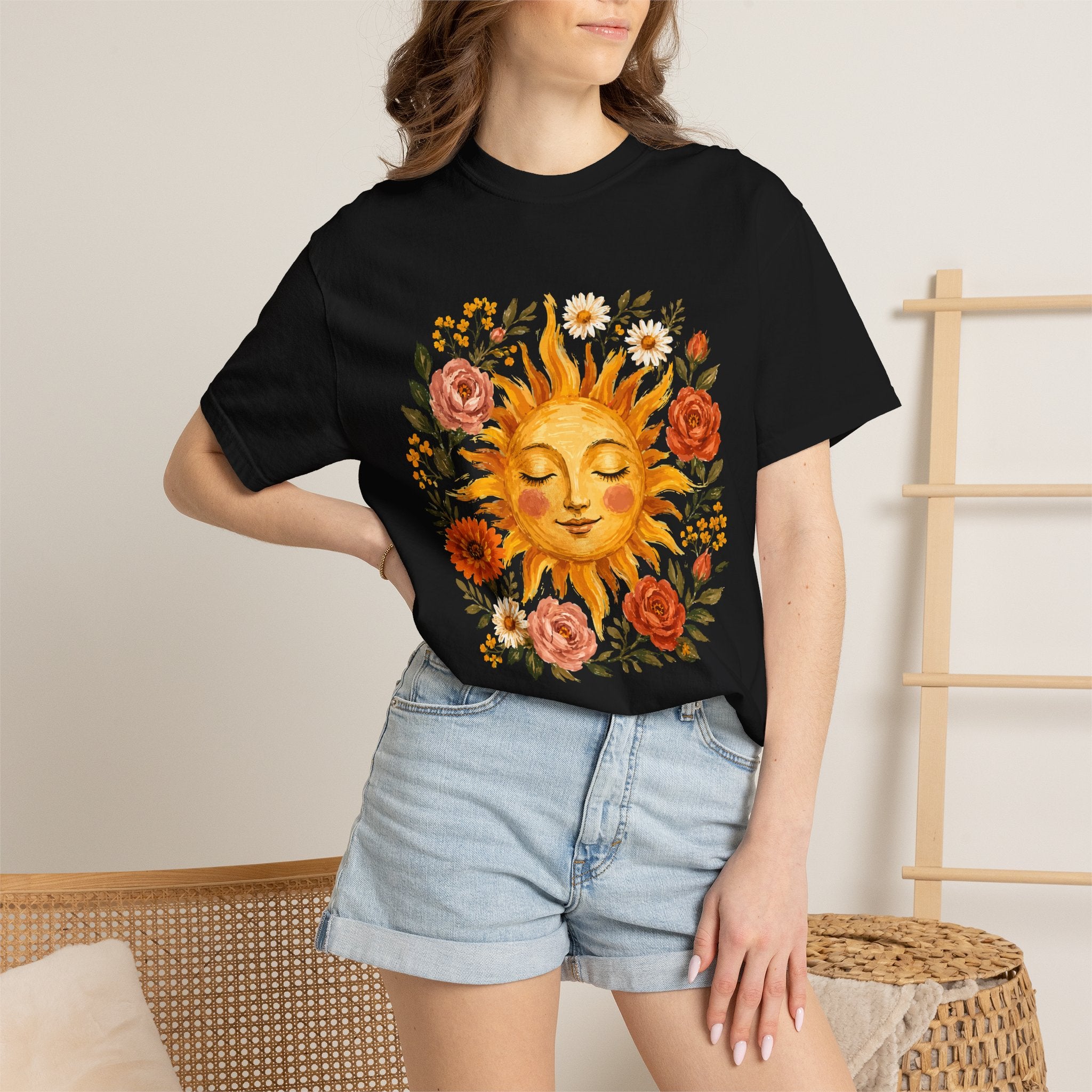 Sacred Blooming Sun Comfort Colors® Unisex T-Shirt