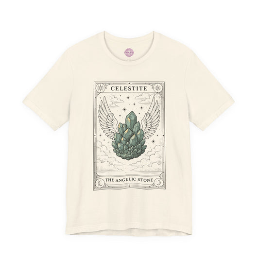 Celestite the Angelic Stone Premium Unisex T-Shirt