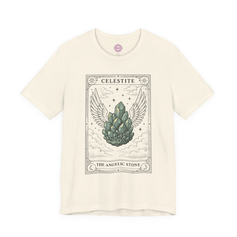 Celestite the Angelic Stone Premium Unisex T-Shirt