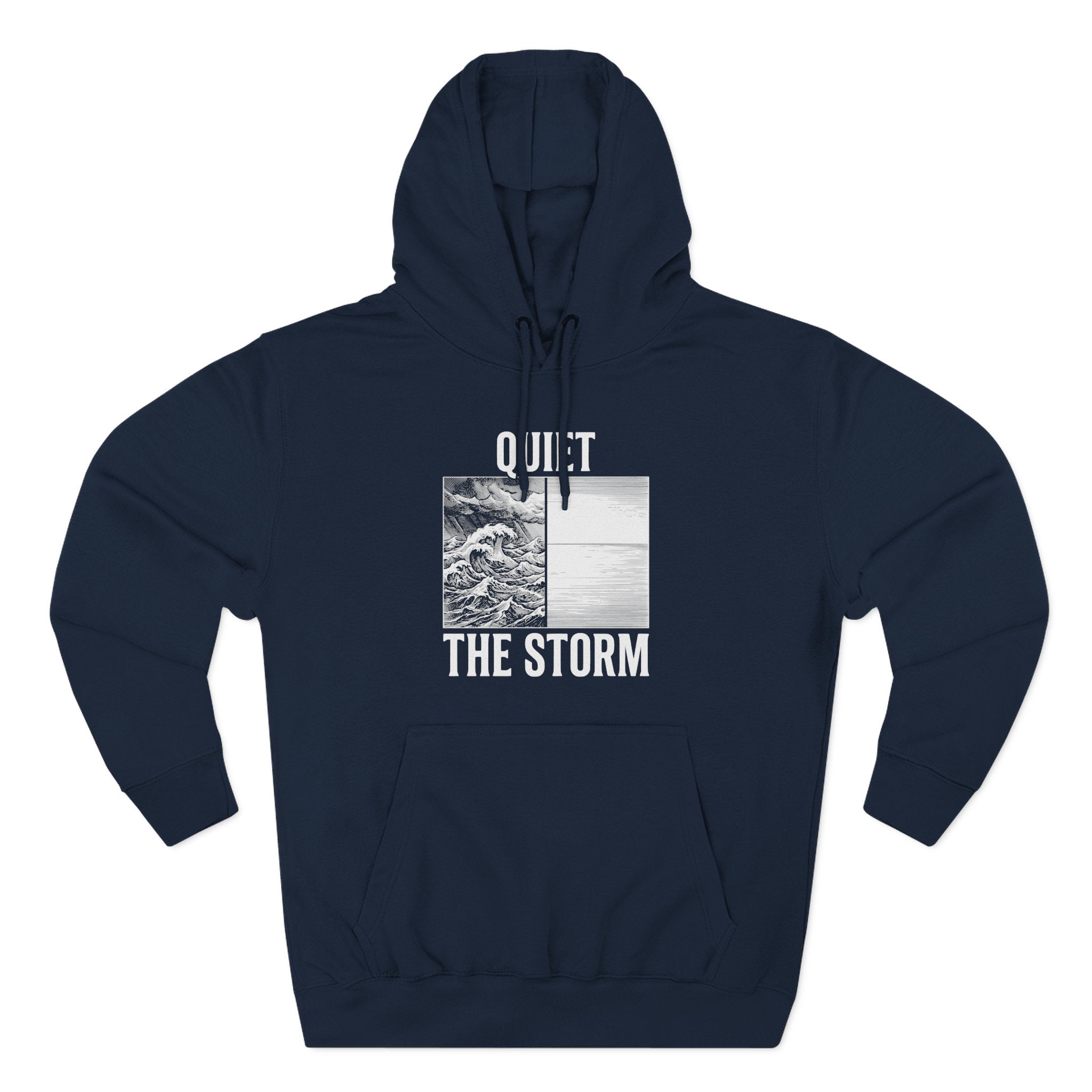 Quiet the Storm Premium Unisex Hoodie
