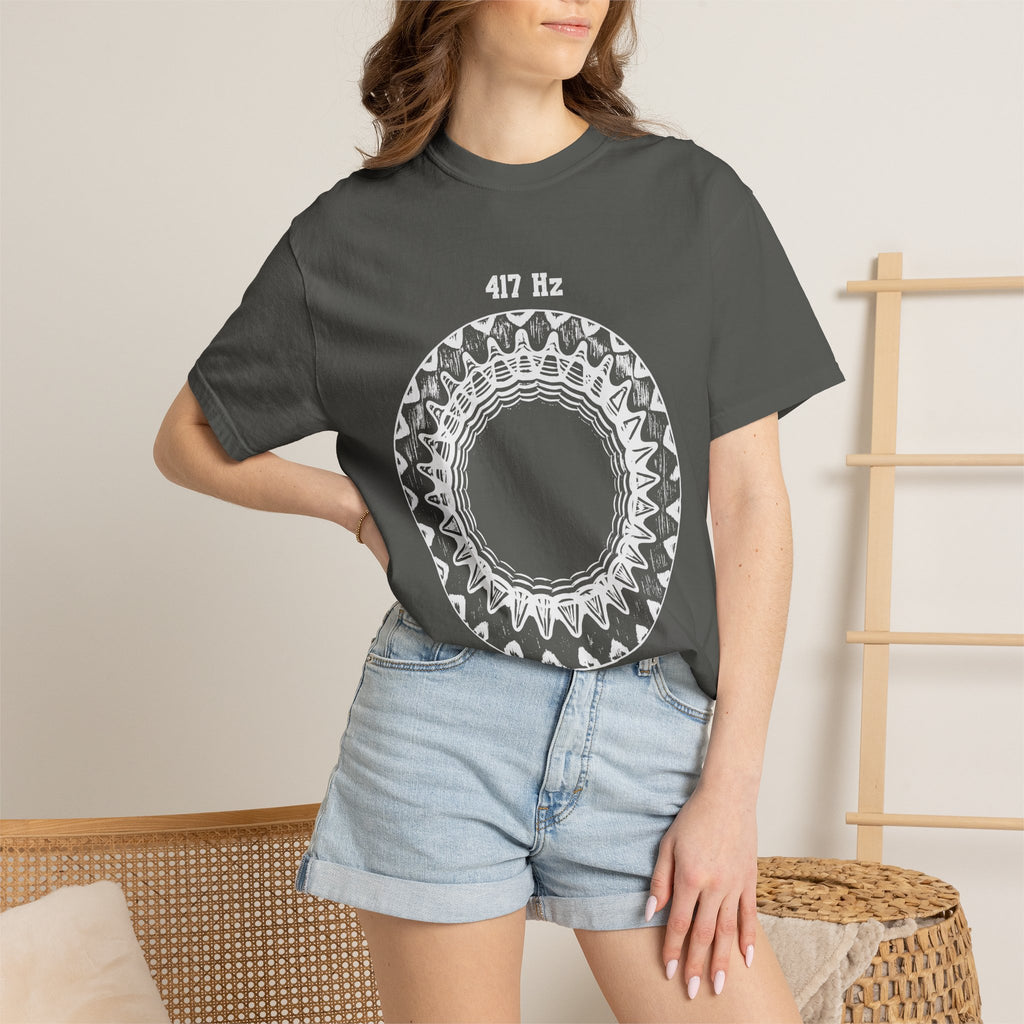 417 Hz Solfeggio Frequency Cymatics Sound Wellness Comfort Colors® Unisex T-Shirt