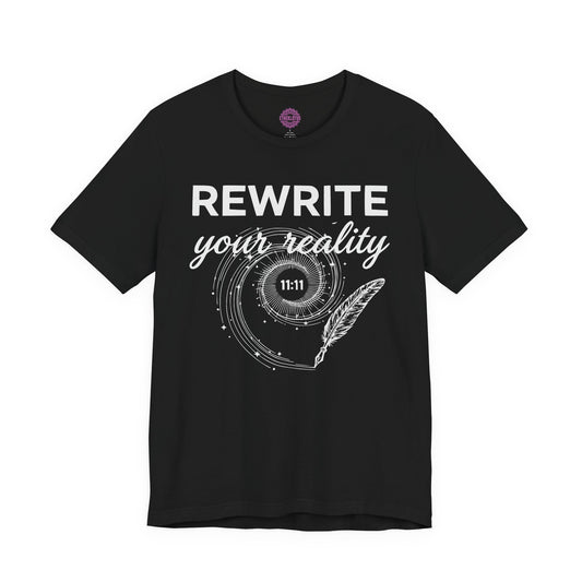 Rewrite Your Reality 11:11 Quill Premium Unisex T-Shirt