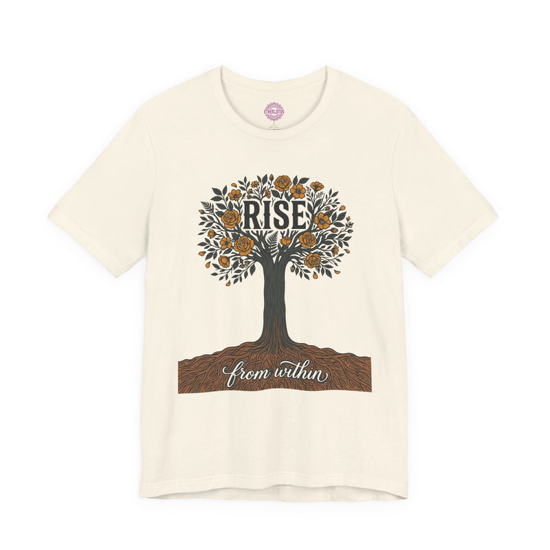 Rise from Within Flowering Tree of Life Premium Unisex T-Shirt