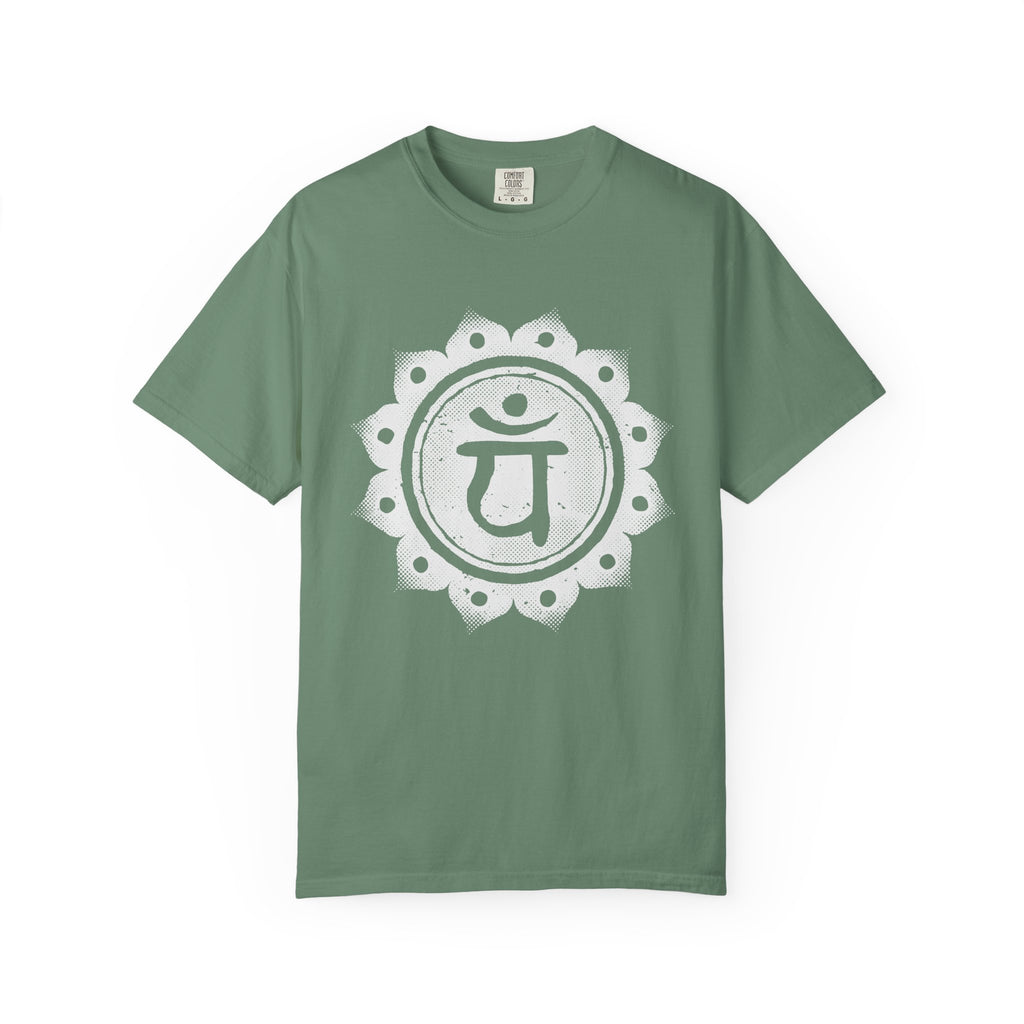 Yam Bija Anahata Heart Chakra Symbol Sacred Geometry Comfort Colors® Unisex T-Shirt