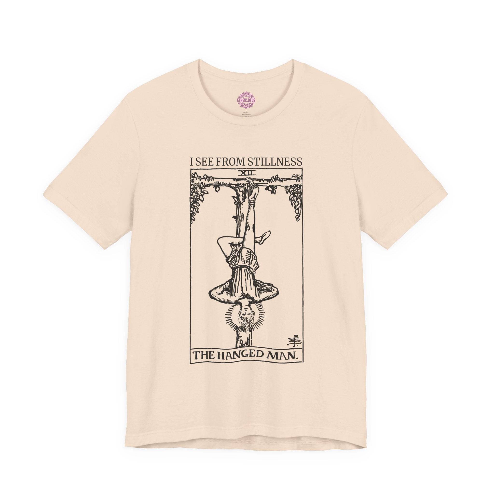 The Hanged Man See From Stillness Tarot Premium Unisex T-Shirt