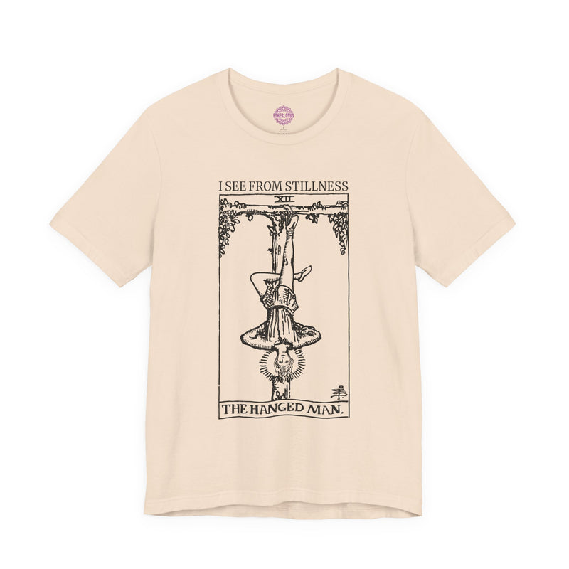 The Hanged Man See From Stillness Tarot Premium Unisex T-Shirt