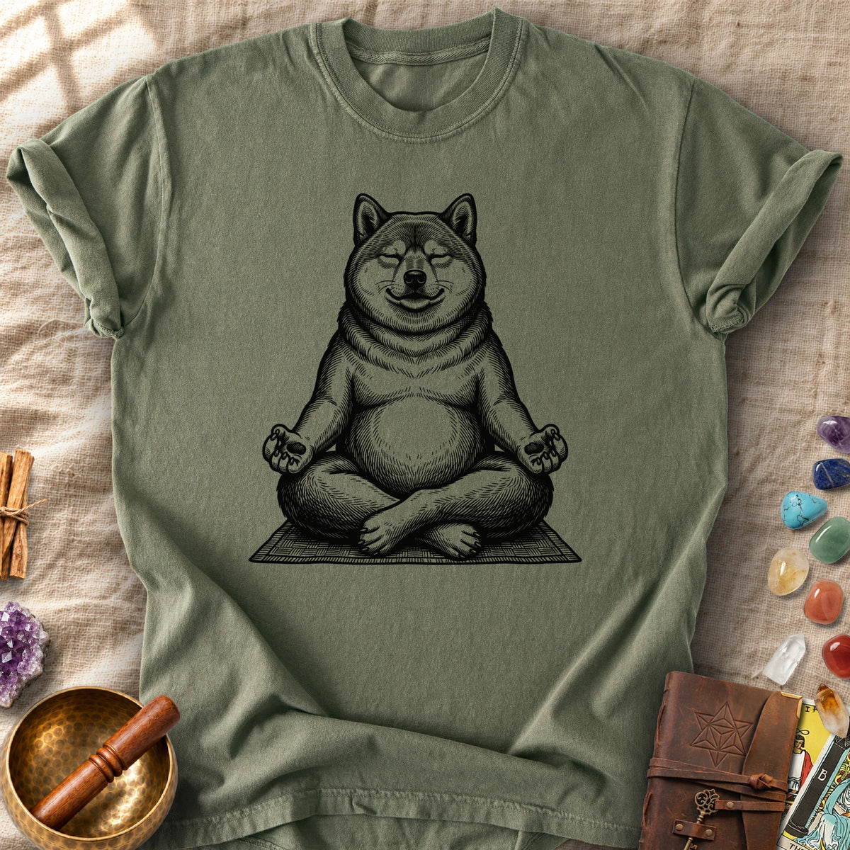 Zen Shiba Inu Comfort Colors® Unisex T-Shirt