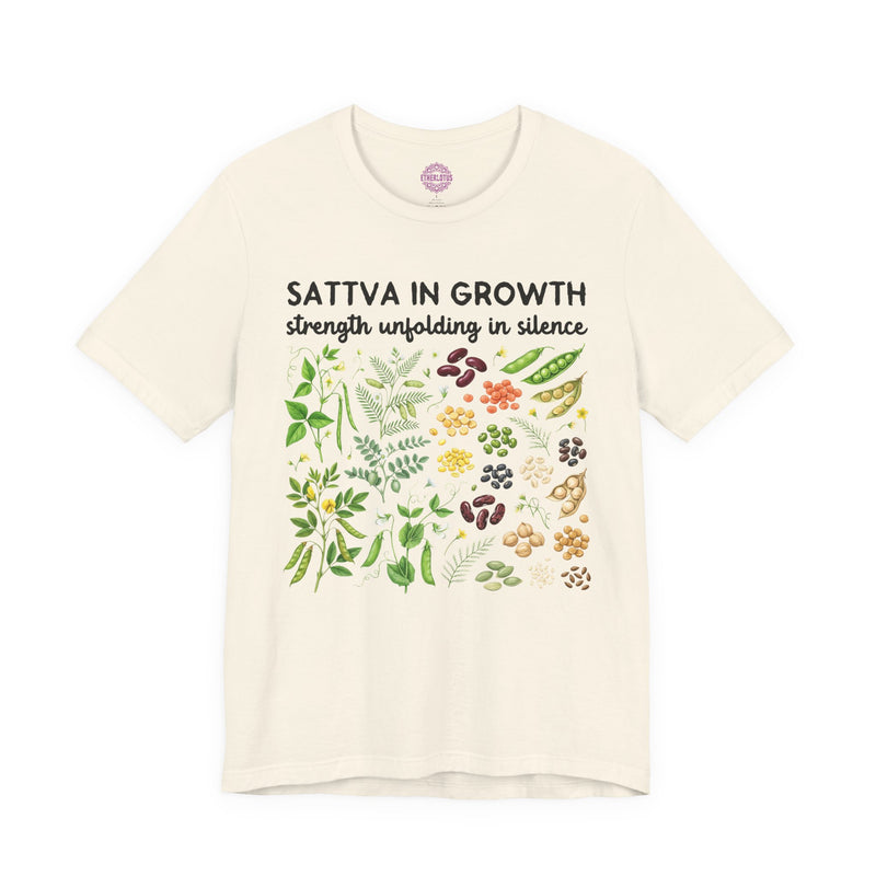 Sattva in Growth Strength Unfolding in Silence Premium Unisex T-Shirt