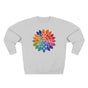 Full Spectrum Chakra Leaf Mandala Premium Unisex Sweatshirt