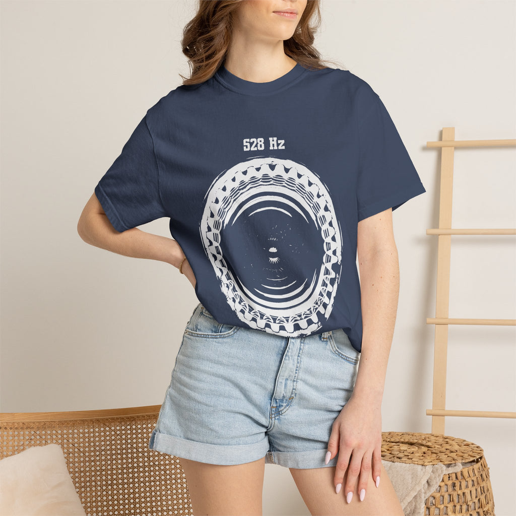 528 Hz Solfeggio Miracle Tone Cymatics Love Frequency Comfort Colors® Unisex T-Shirt