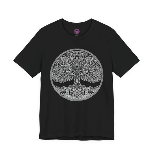 Sacred Tree of Life & Rooted Connection Premium Unisex T-Shirt