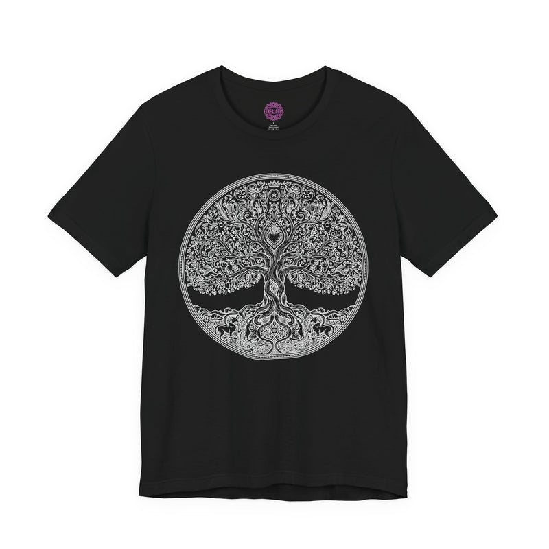 Sacred Tree of Life & Rooted Connection Premium Unisex T-Shirt