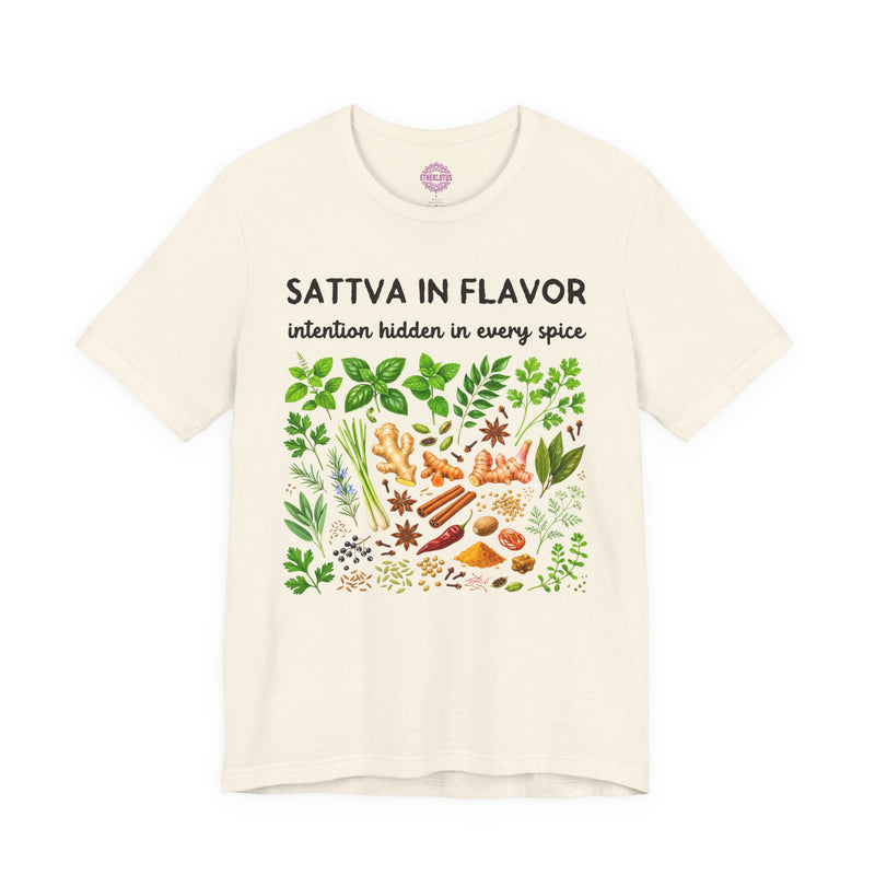 Sattva in Flavor Intention Hidden in Every Spice Premium Unisex T-Shirt