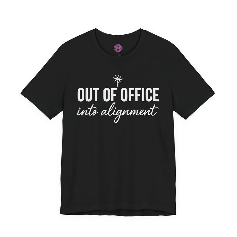Out Of Office Into Alignment Retreat Premium Unisex T-Shirt