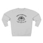 Hurry Up Inner Peace Lotus Spiritual Humor Vintage Premium Unisex Sweatshirt