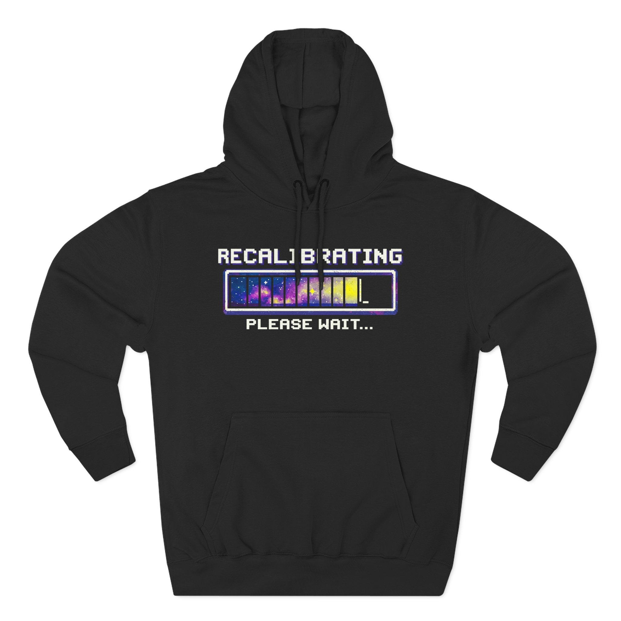 Recalibrating Loading Bar Premium Unisex Hoodie