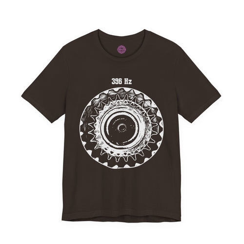 396 Hz Solfeggio Frequency Cymatics Sound Premium Unisex T-Shirt
