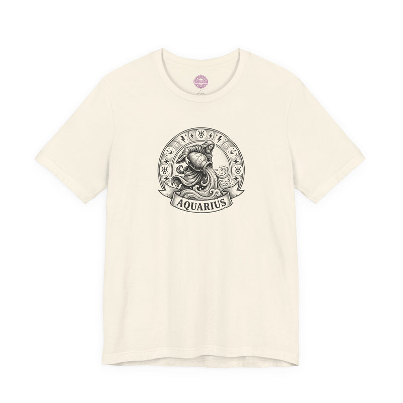 Aquarius Mystic Water Bearer Premium Unisex T-Shirt