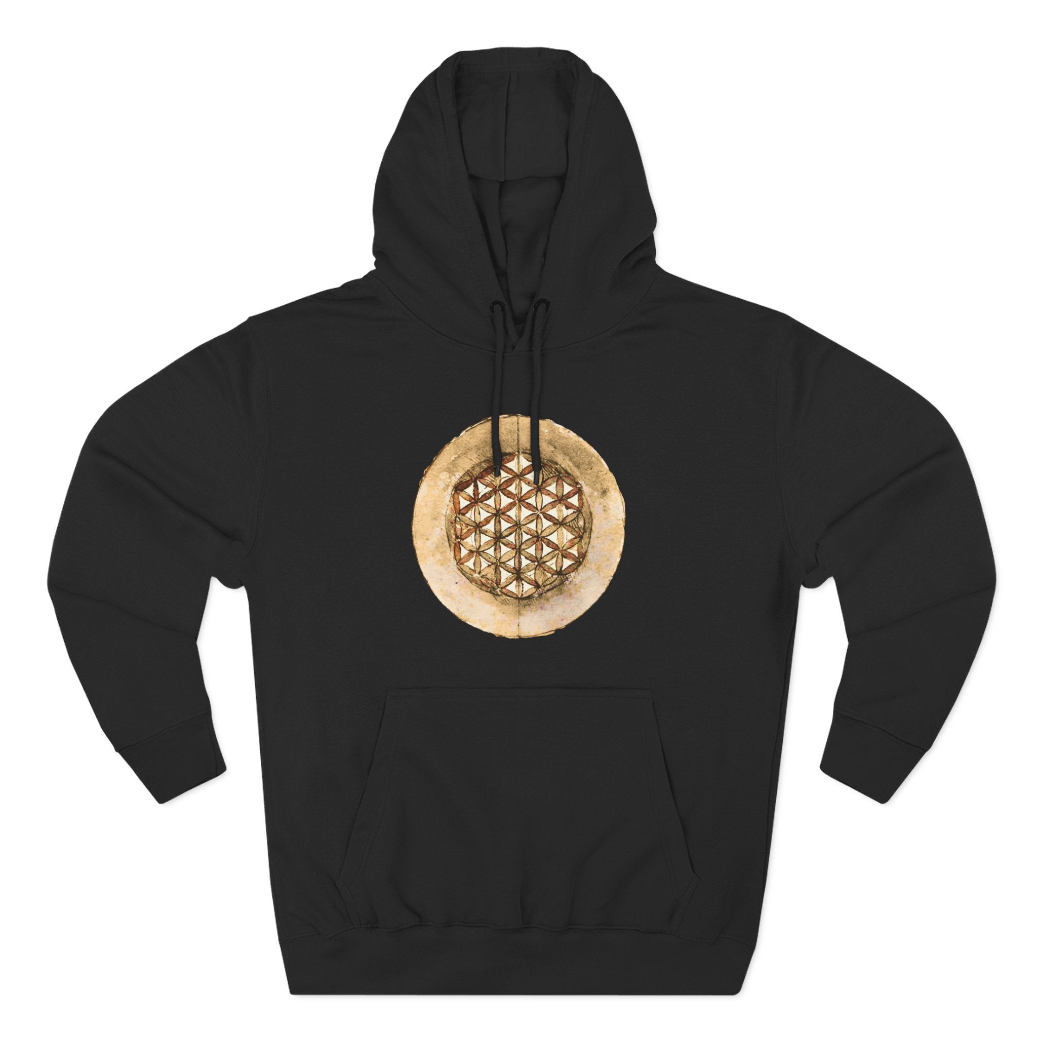 Ancient Flower of Life Sacred Geometry Premium Unisex Hoodie