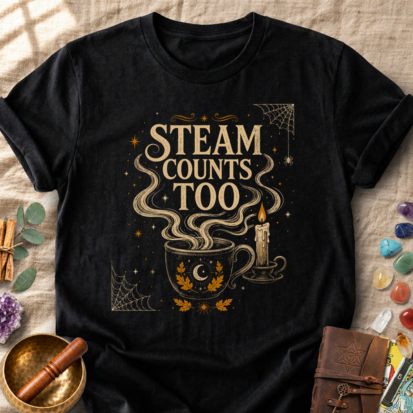Steam Counts Too Halloween Comfort Colors® Unisex T-Shirt