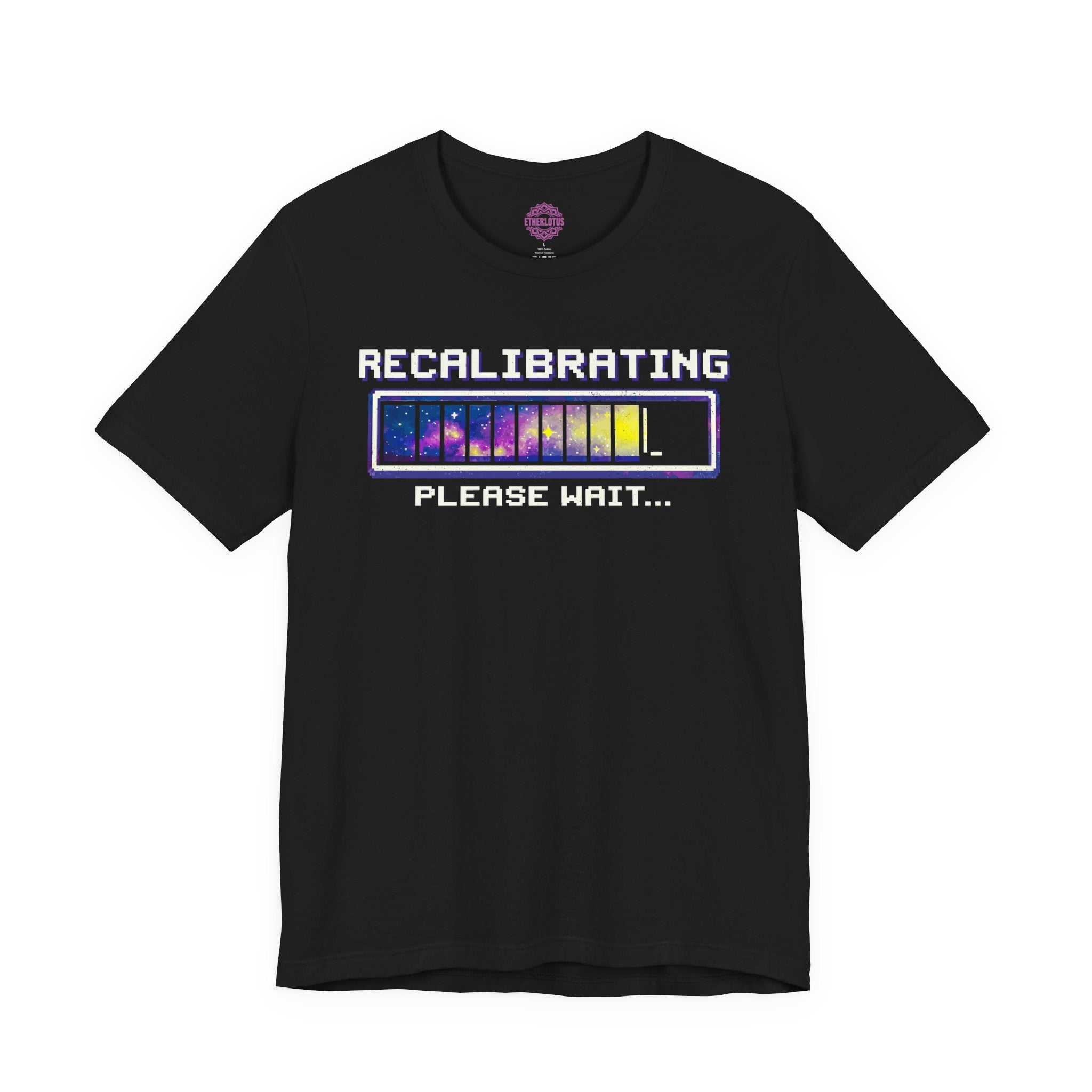 Recalibrating Loading Bar Premium Unisex T-Shirt