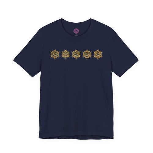 All Seeing Eye Divine Providence Sacred Geometry Premium Unisex T-Shirt