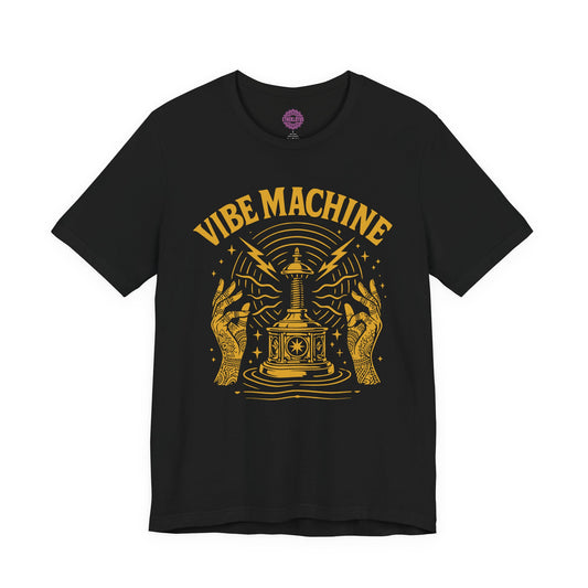 Vibe Machine Energy Frequency Premium Unisex T-Shirt