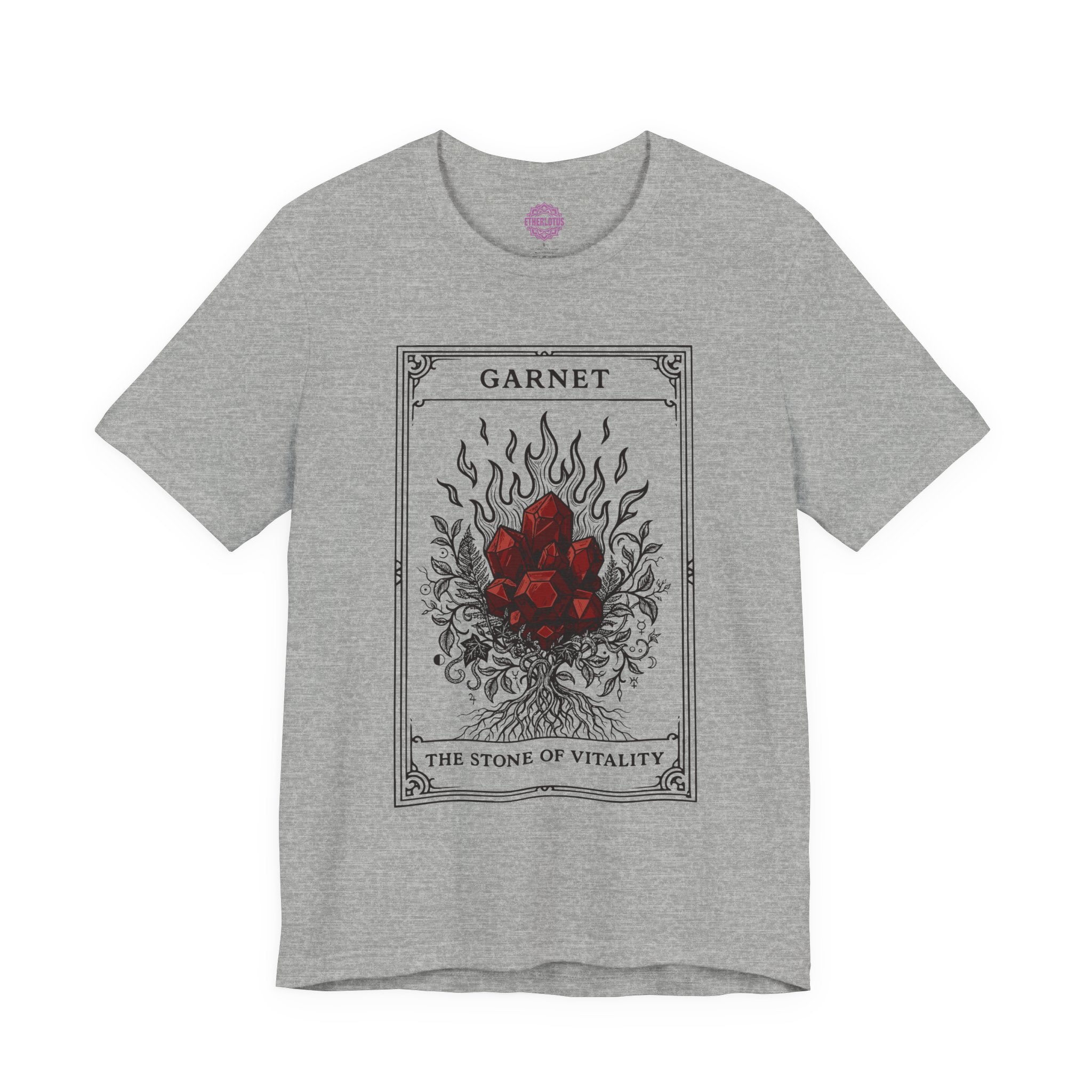 Garnet Stone of Vitality Premium Unisex T-Shirt