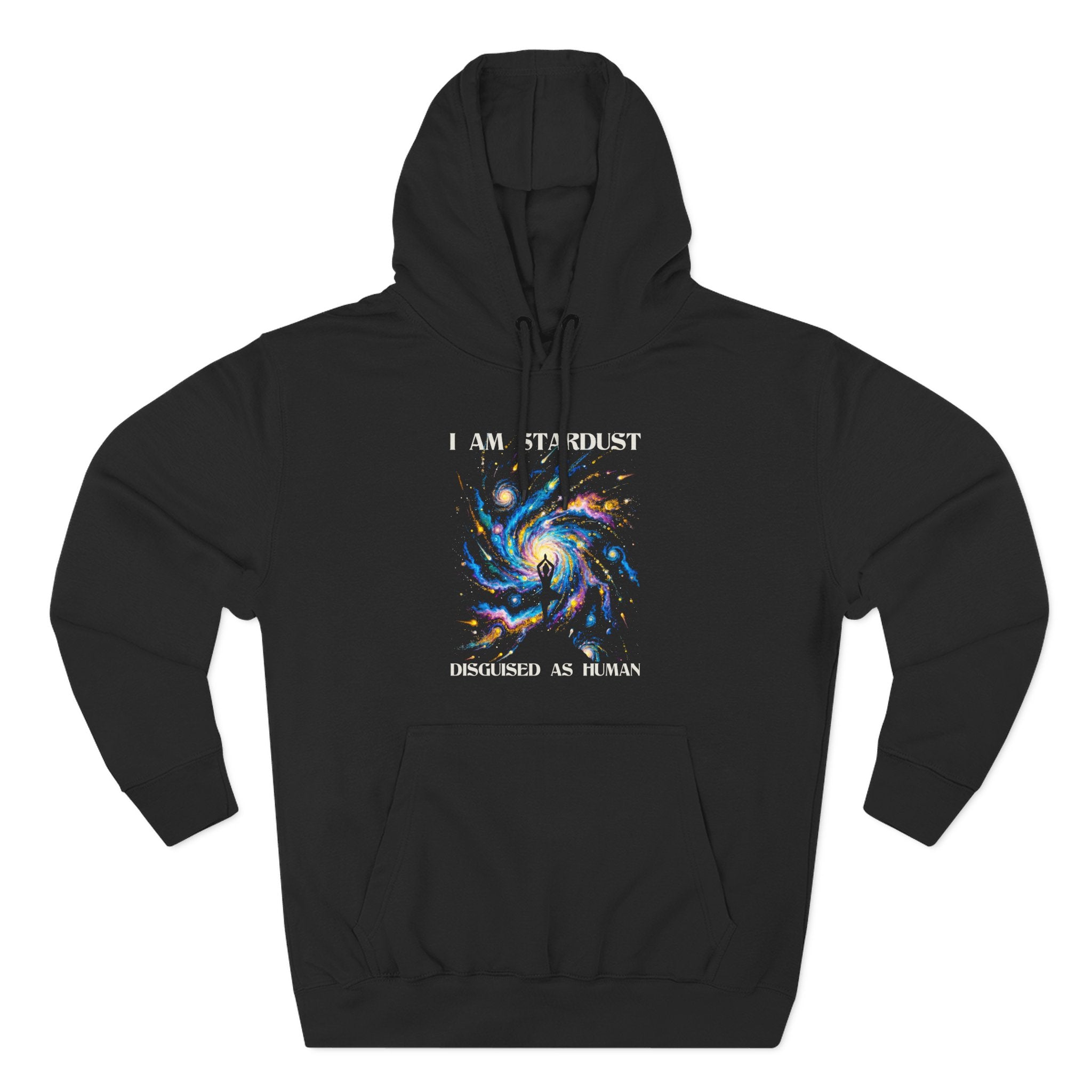 I Am Stardust Cosmic Yoga Premium Unisex Hoodie