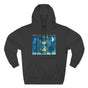 Trust In Divine Timing Celestial Hourglass Premium Unisex Hoodie