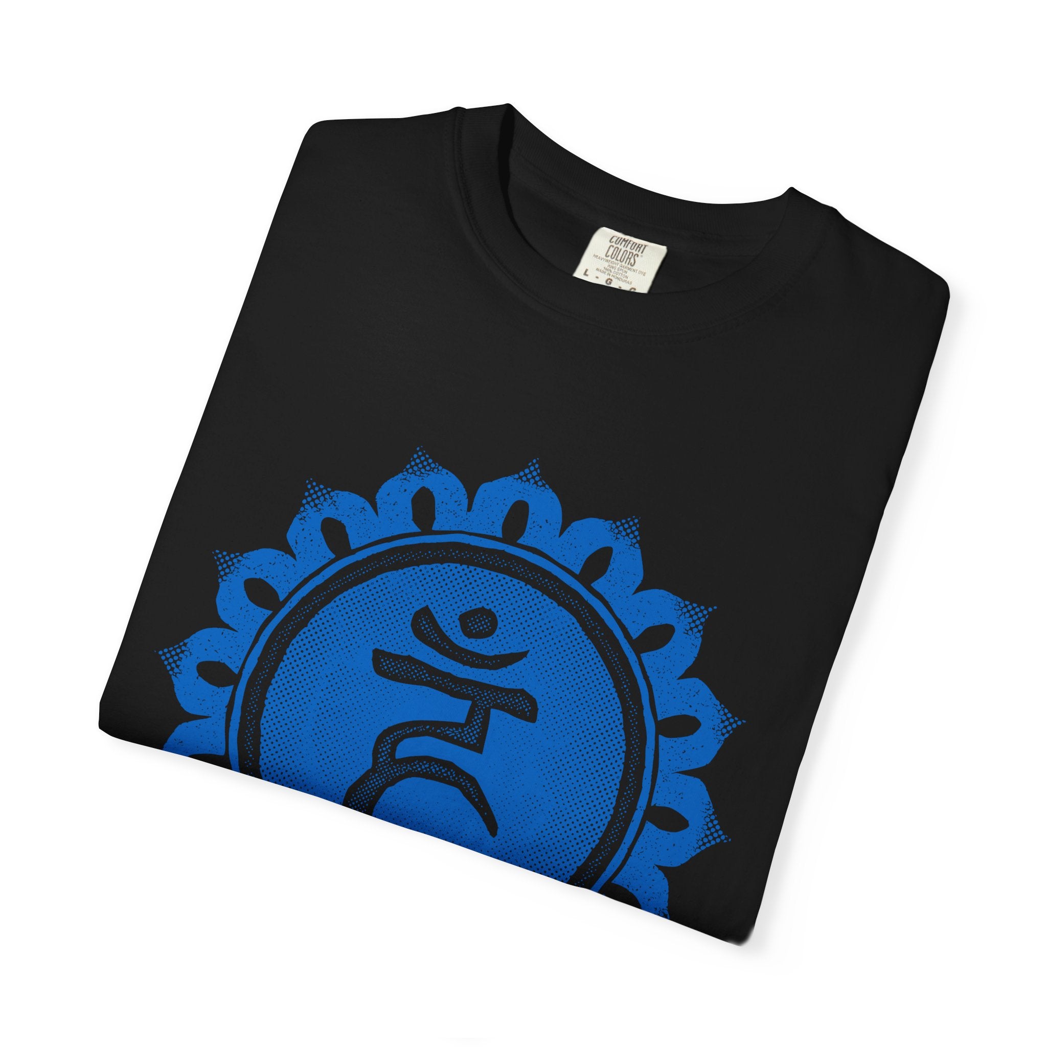 Ham Bija Vishuddha Throat Chakra Symbol Sacred Geometry Comfort Colors® Unisex T-Shirt
